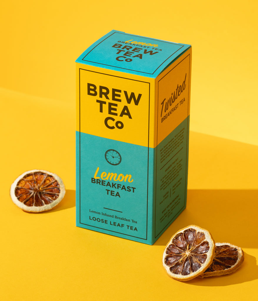 Loose Leaf Lemon Breakfast Tea Brew Tea Co. Brew Tea Company