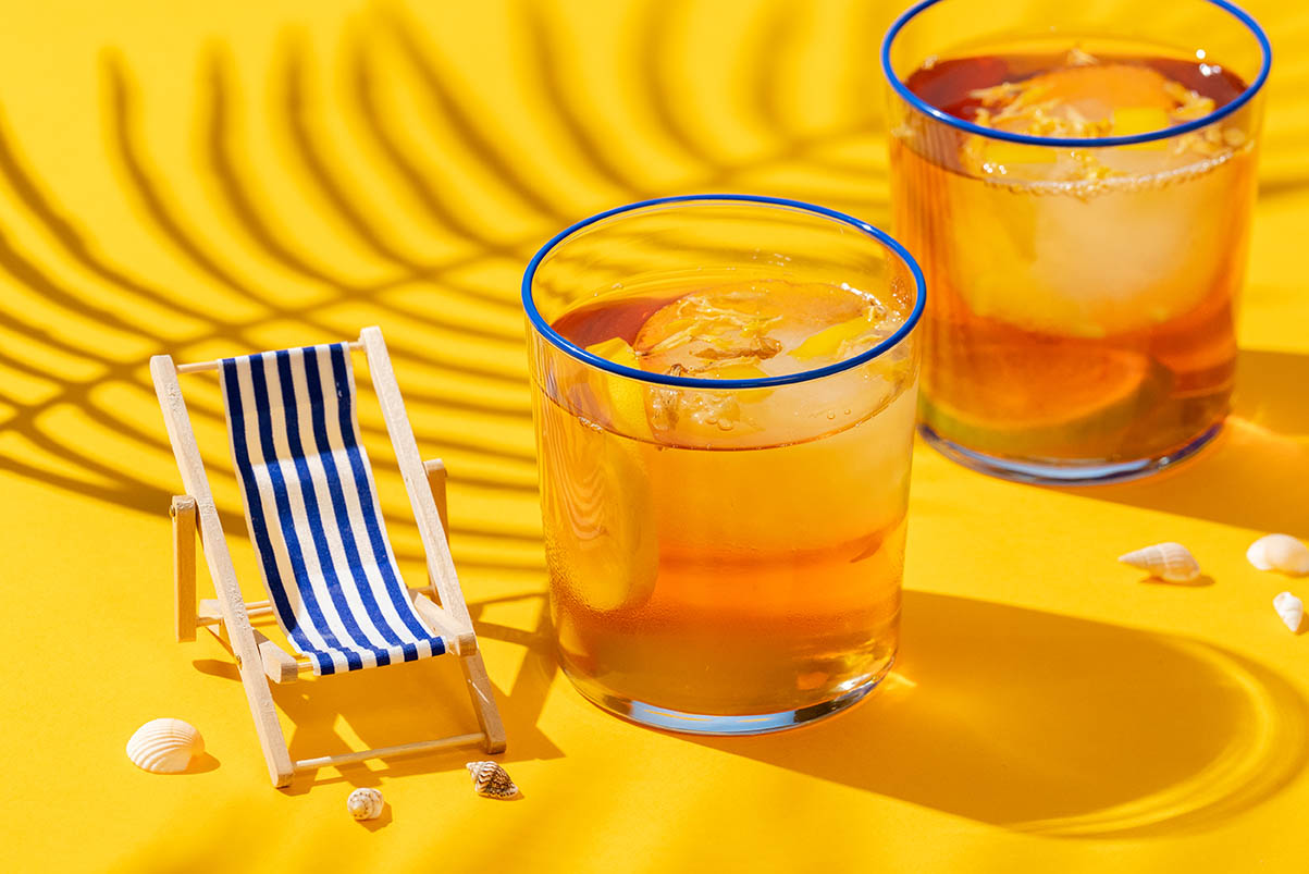 Lemon & Lime Iced Tea. Hot Vs Cold Brew.