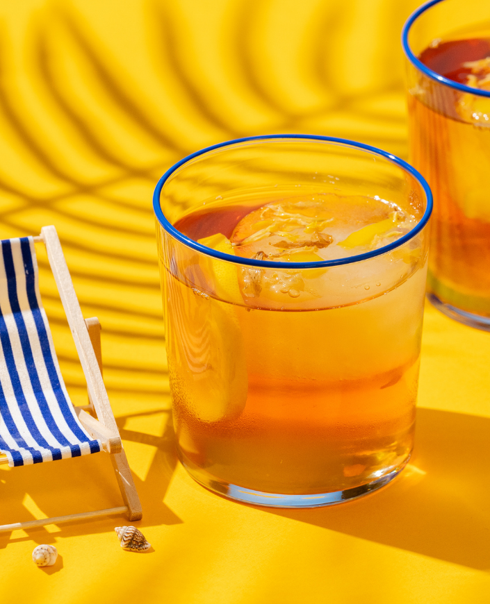 Risky Whisky – An Iced Tea Cocktail.