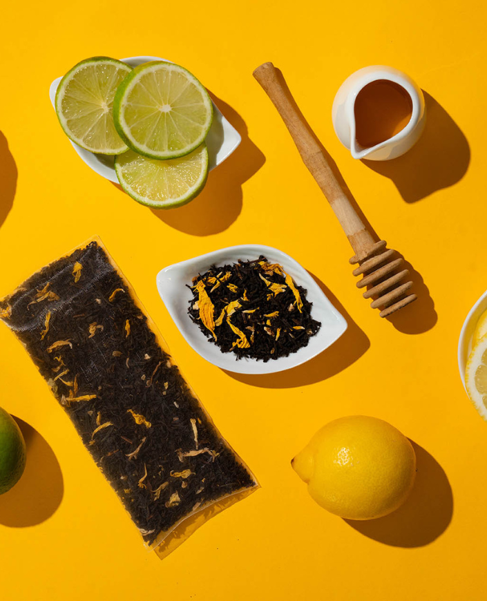 Lemon & Lime Iced Tea. Hot Vs Cold Brew.