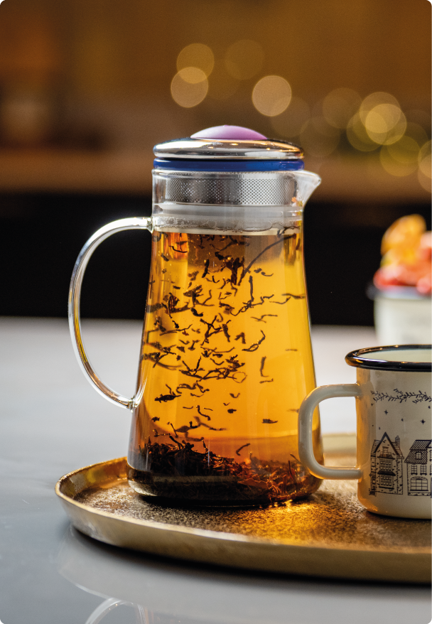 Brewing tea should be simple and satisfying - no mess, no faff, no need for a strainer.