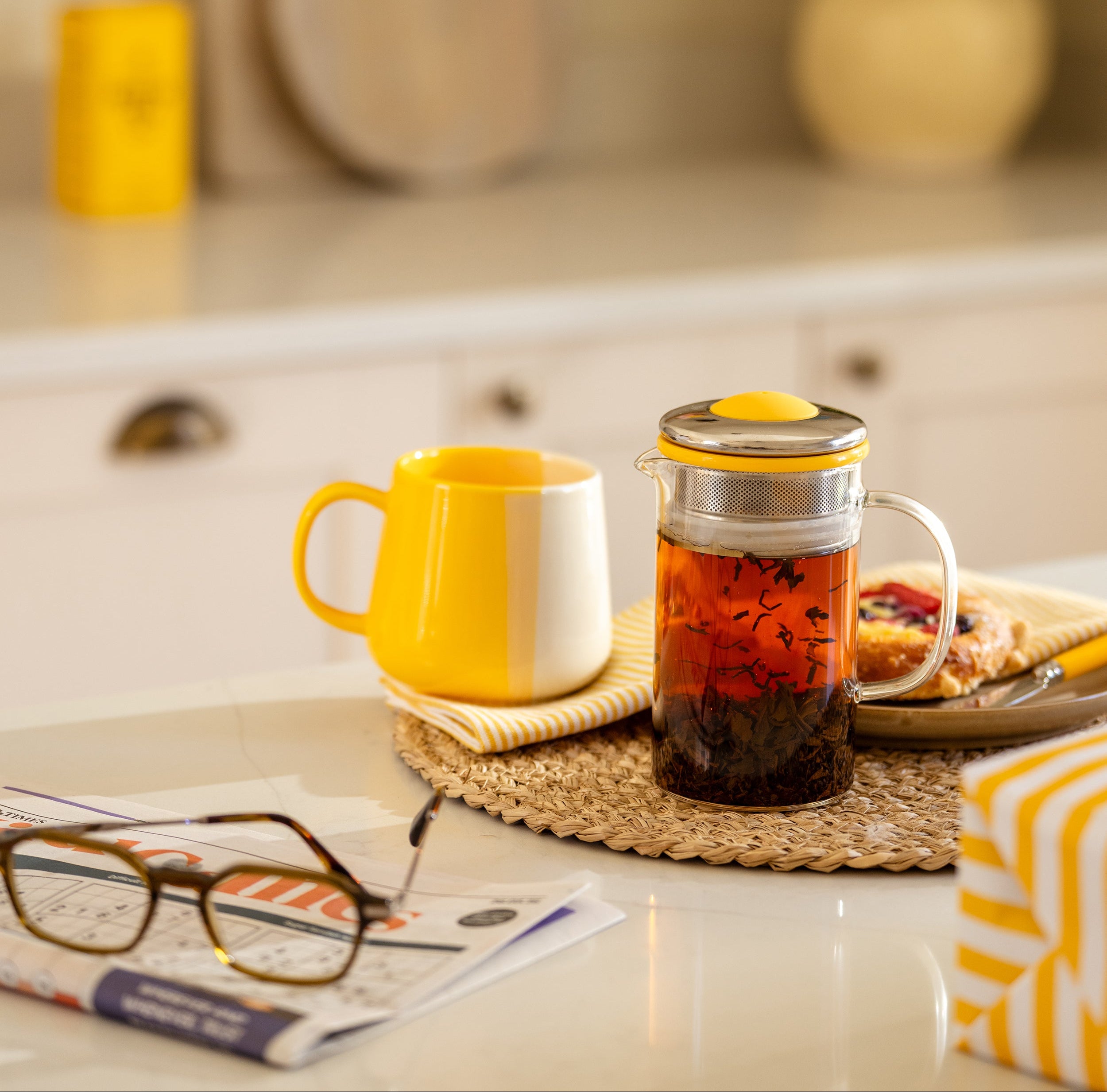 A pot of tea - fuel for any Dad's obsession.