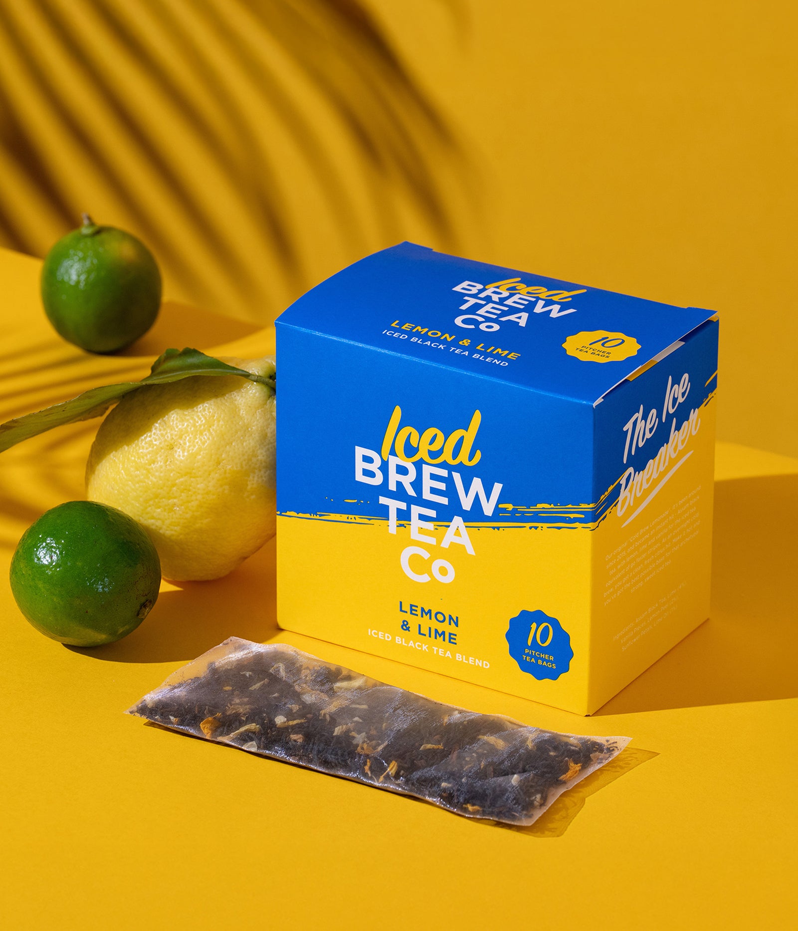 Lemon & Lime Iced Tea | Brew Tea Co.