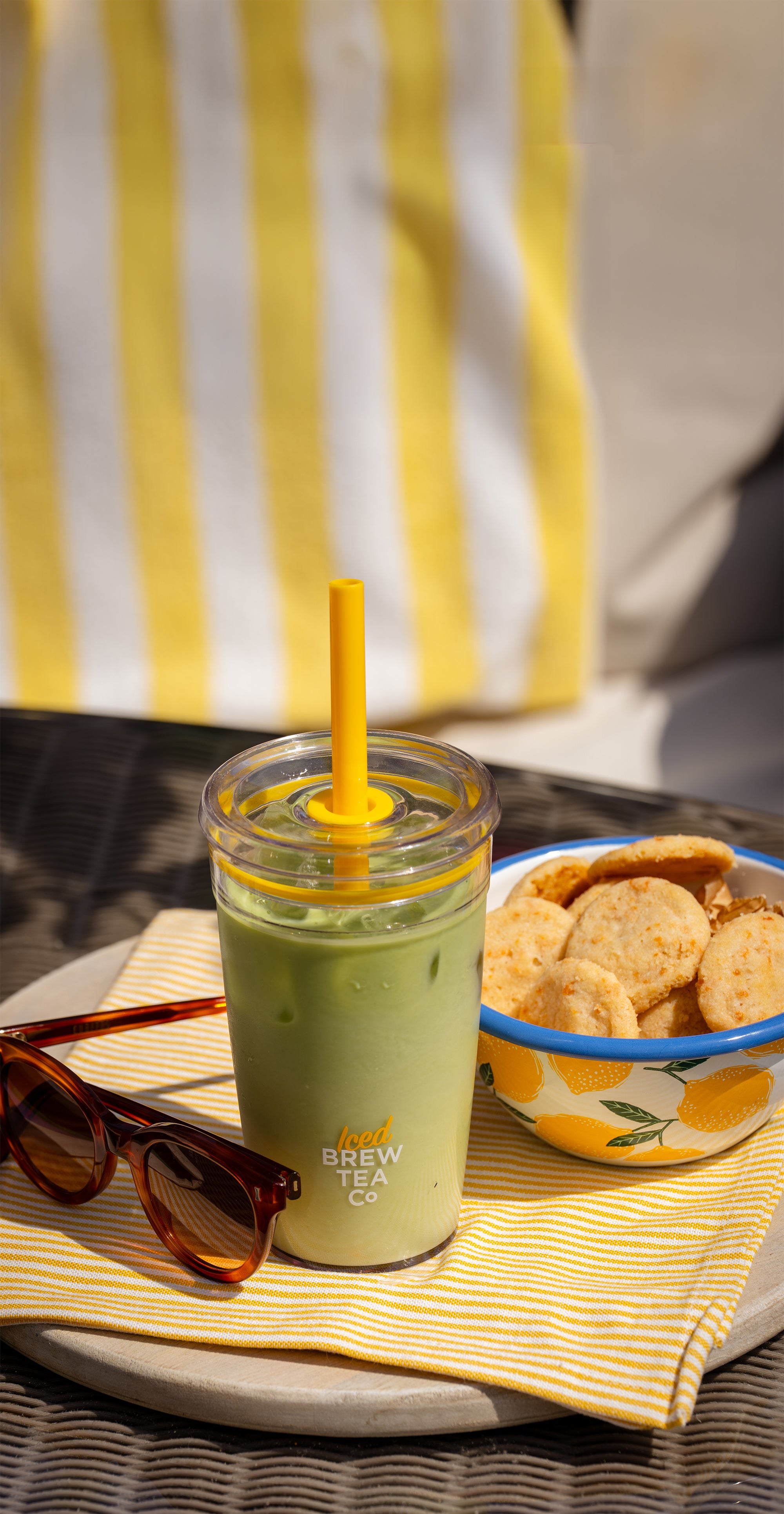 Fresh, sweet matcha.