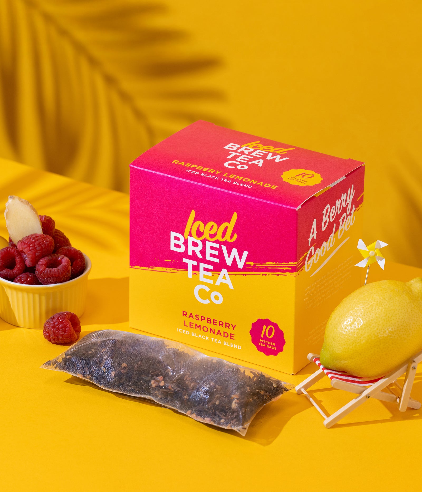 Raspberry Lemonade Iced Tea | Brew Tea Co.