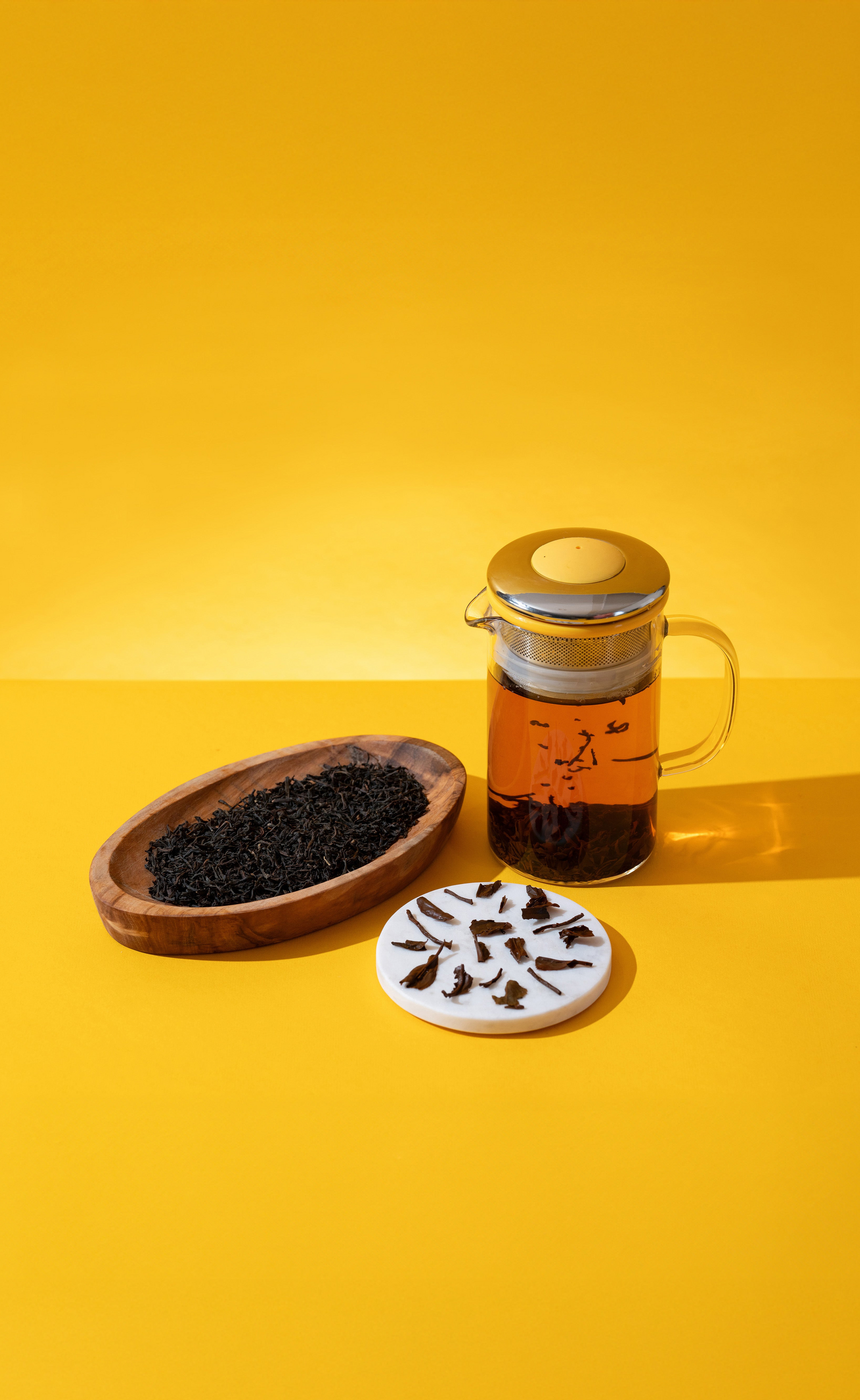 Our bestselling teapot for loose leaf tea. It's easy to use. Easy to clean. And give your leaves loads of room to move. This means a tastier cup of tea every time. No strainer needed.