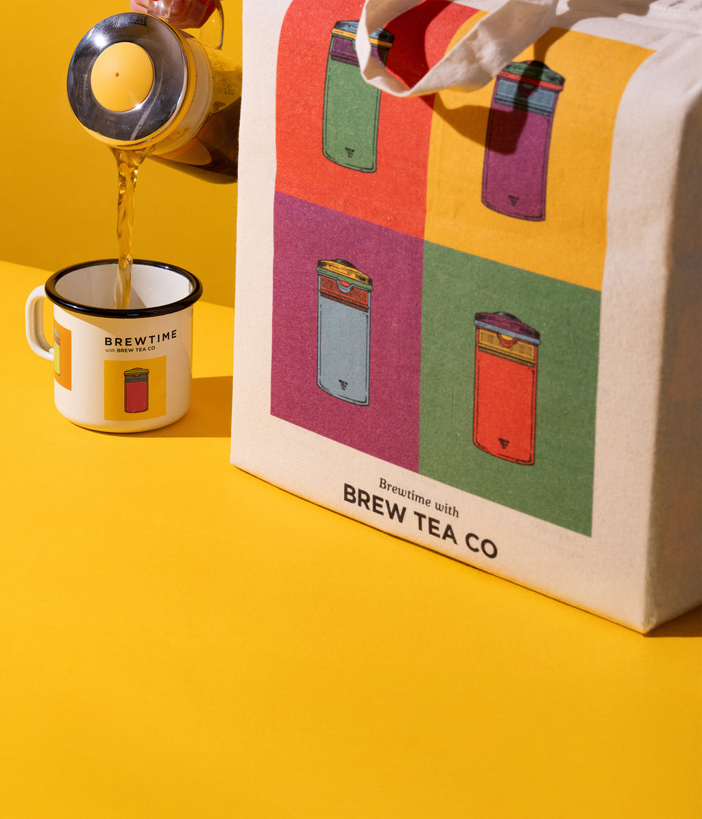 The Bright & Early Enamel Cup