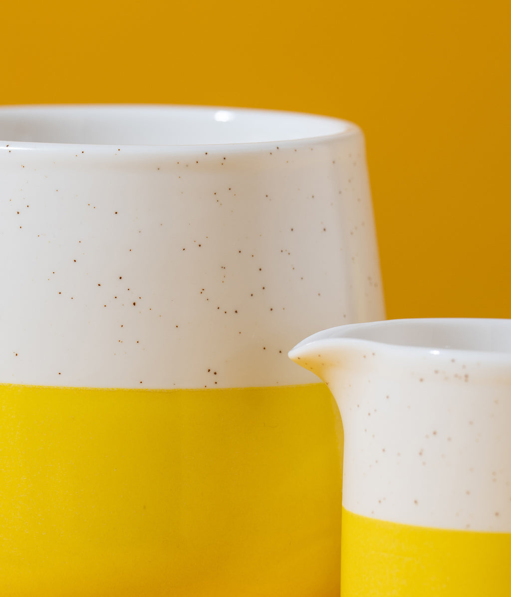 Yellow Speckled Brewing Set - Kit