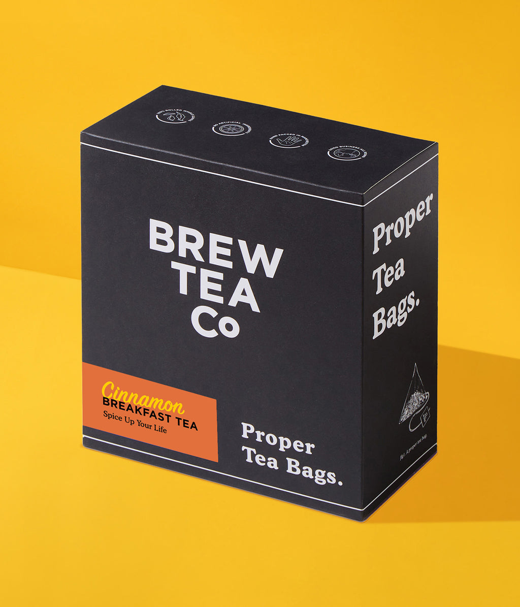 Cinnamon Breakfast Tea - Proper Tea Bags