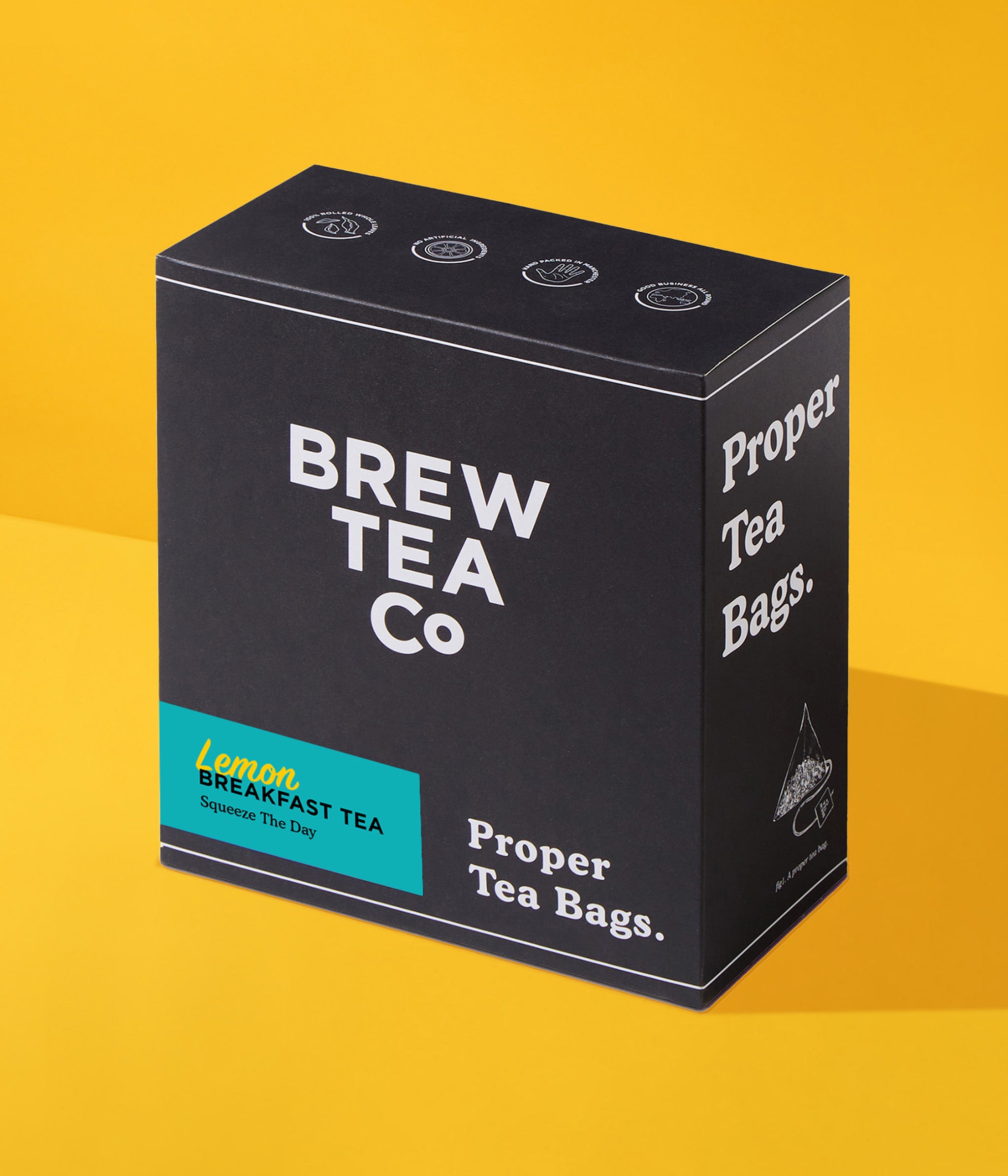 Lemon Breakfast Tea - Proper Tea Bags