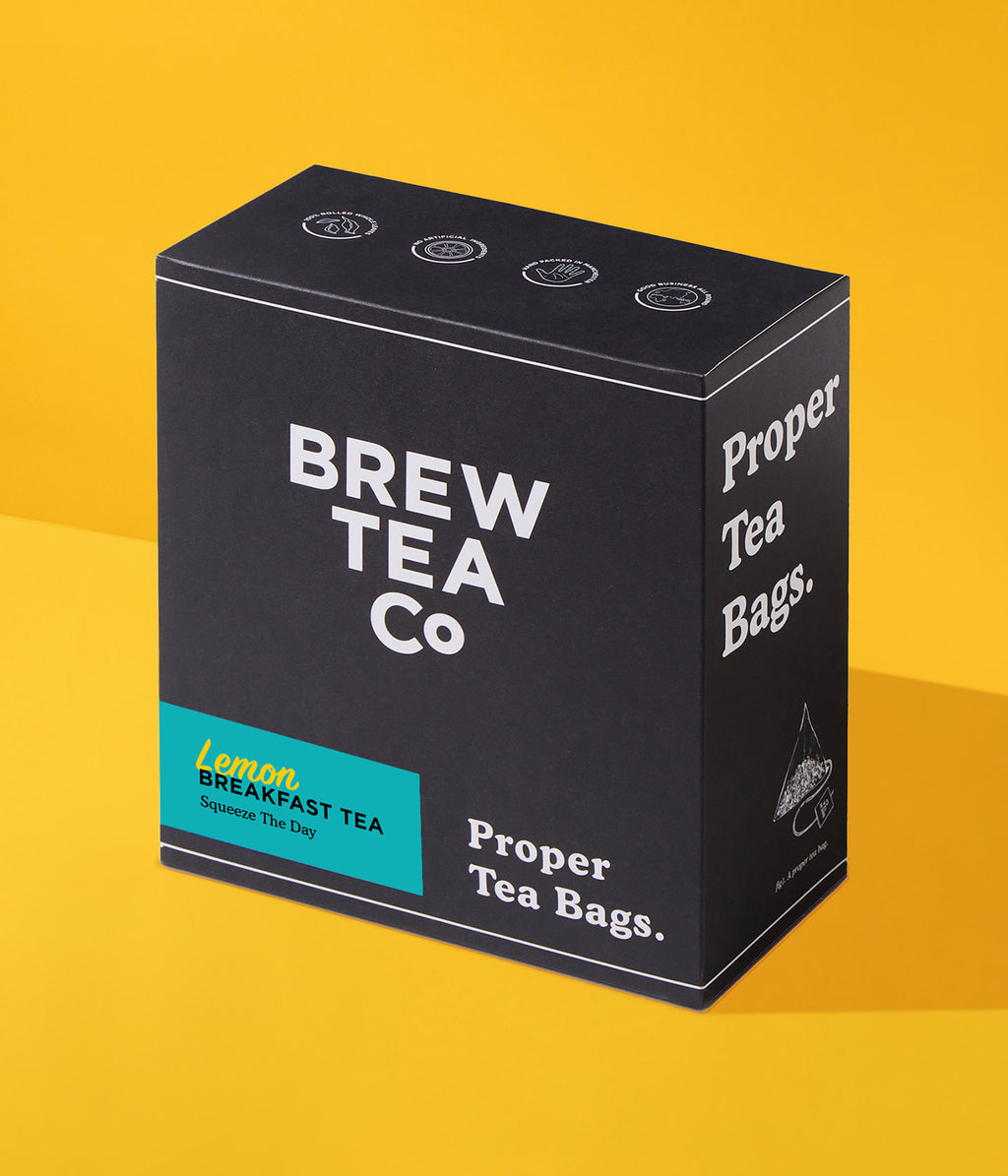 Lemon Breakfast Tea - Proper Tea Bags