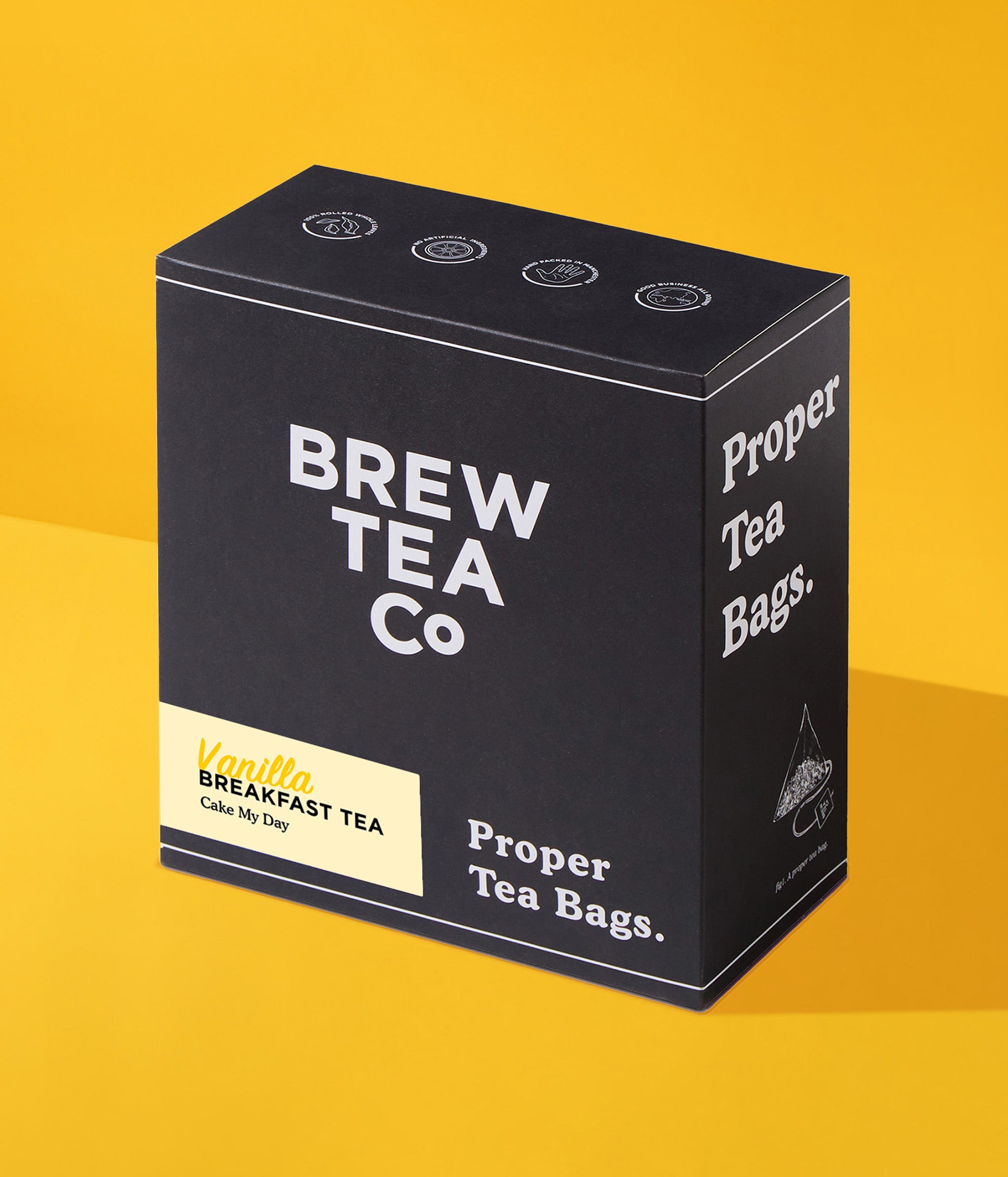 Vanilla Breakfast Tea - Proper Tea Bags