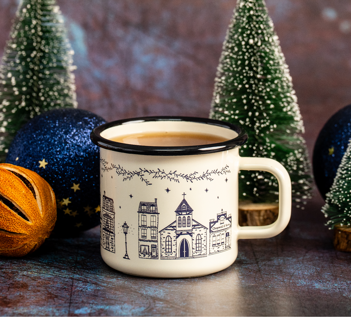 The Great Sippington Enamel Cup