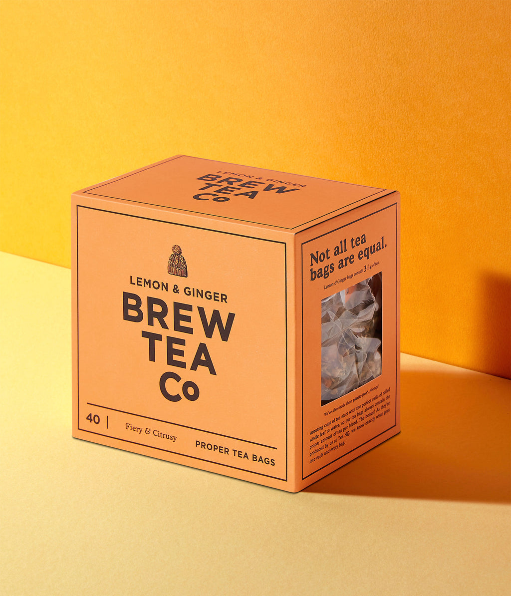 Lemon & Ginger - Proper Tea Bags